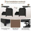 Table basse convertible de 40 po avec plateau relevable - Table basse multifonctionnelle 3 en 1 avec tiroirs et compartiment caché, convertible en table de salle à manger pour le salon-2076587556-2076587579-2076587582