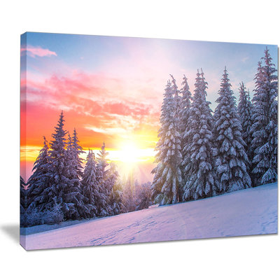 " Winter Sunset In Bulgaria "