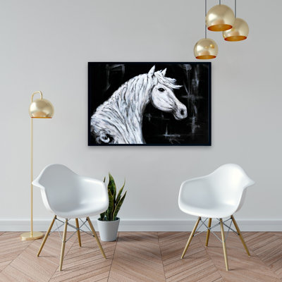«Horse Profile View» sur toile