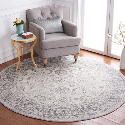 Hawtree 281 Area Rug In Ivory / Grey