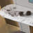 Modern light luxury simple console table-114645634