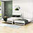 Karidee Full Size Wooden Platform Bed with Adjustable Trundle-2114069533