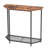 Small Entryway Table 2 Tier Half Moon Table With Metal Frame