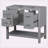 35.40'' Single Bathroom Vanity Base Only-100010835
