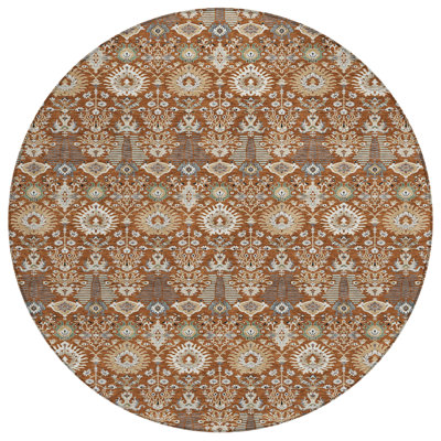 Machine Washable Indoor/Outdoor Boruta ACN2251 Global Rug