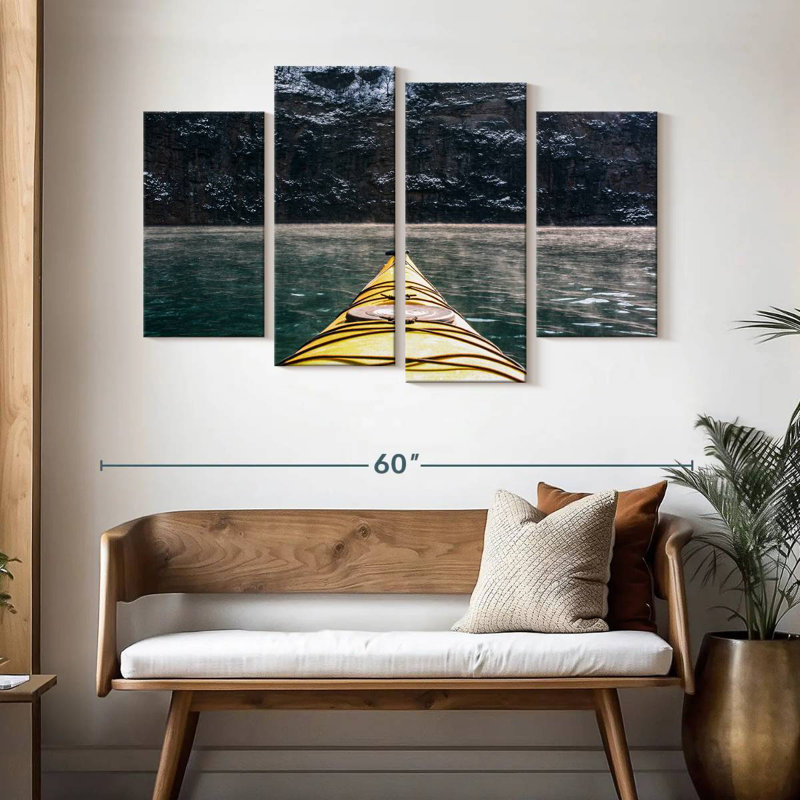 Fort Dickerson Quarry Kayak, 32" H x 52" W