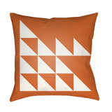Moderne Geometric Indoor/Outdoor Throw Pillow