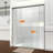 56" to 60" W x 72" H Semi-Frameless Double Sliding Shower Door with Easy-to-Clean Coating, Adjustable Width Bypass Bath Enclosure featuring 1/4" Tempered Glass, Brushed Nickel-118376821