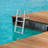 VEVOR Aluminum Dock Ladder Boat Dock Ladder Removable 5 Steps with 350lbs Load-97876372