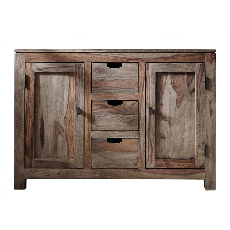 Nature 120cm Solid Wood Sideboard