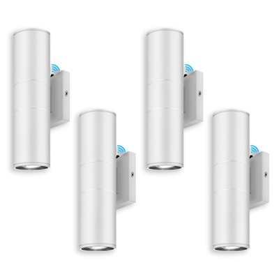 Outdoor Dusk-To-Dawn Sensor Wall Lights - IP65 Waterproof Aluminum Design
