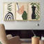 Art abstrait botanique moderne sur toile, art abstrait moderne-1446031453-1446031455