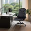 Inbox Zero Faux Fur Executive Chair