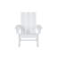 Chaise berçante d'extérieur en plastique Joubert-83397872