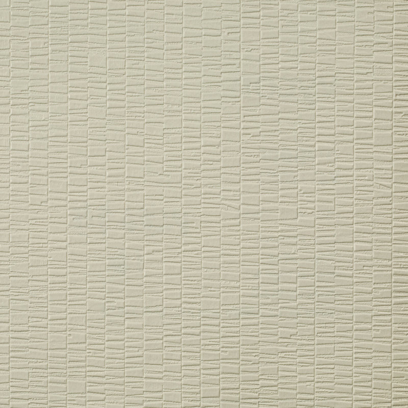 3' L x 54" W Textured Wallpaper Roll, Ivory/Beige