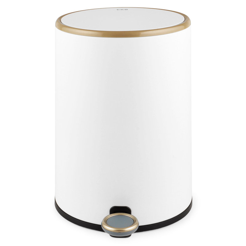 Steel Step On Rubbish Bin - 9L