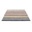Striped Area Rug in Gray/Pink/White-76019401