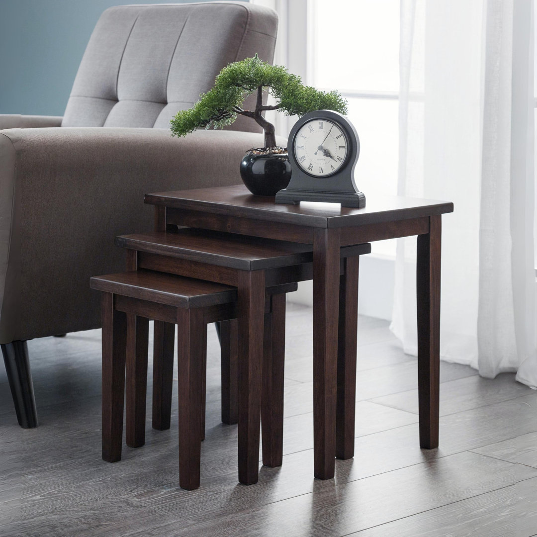Elvina Solid Wood Nesting Tables
