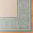 Solterra Guilhermino Oasis Blue Cream Beige Transitional Wide Scrolled Border Flatweave Polypropylene Indoor/ Outdoor Area Rug-114547308