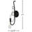 Detavion Candle Wall Light