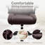 Fauteuil de direction ergonomique en cuir de polyuréthane avec dossier indépendant Loriece -55261782