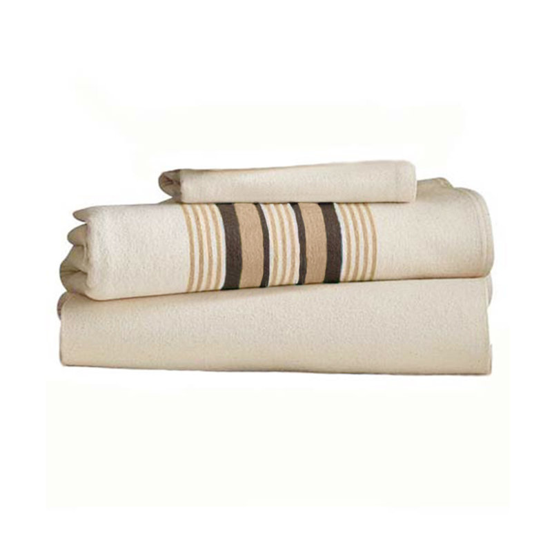 Couverture Fernando, Simple, Lavande / beige