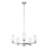 Renley 5-Light 26'' Dimmable Modern/Traditional Chandelier For Dining Room.Features Clear Glass.-501503581