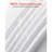 White Tablecloths for Rectangle Tables, 60 x 102 Inches, Reusable and Machine Washable Table Clothes, Wrinkle-Resistant Polyester Fabric Table Covers for Wedding, Party, Banquet