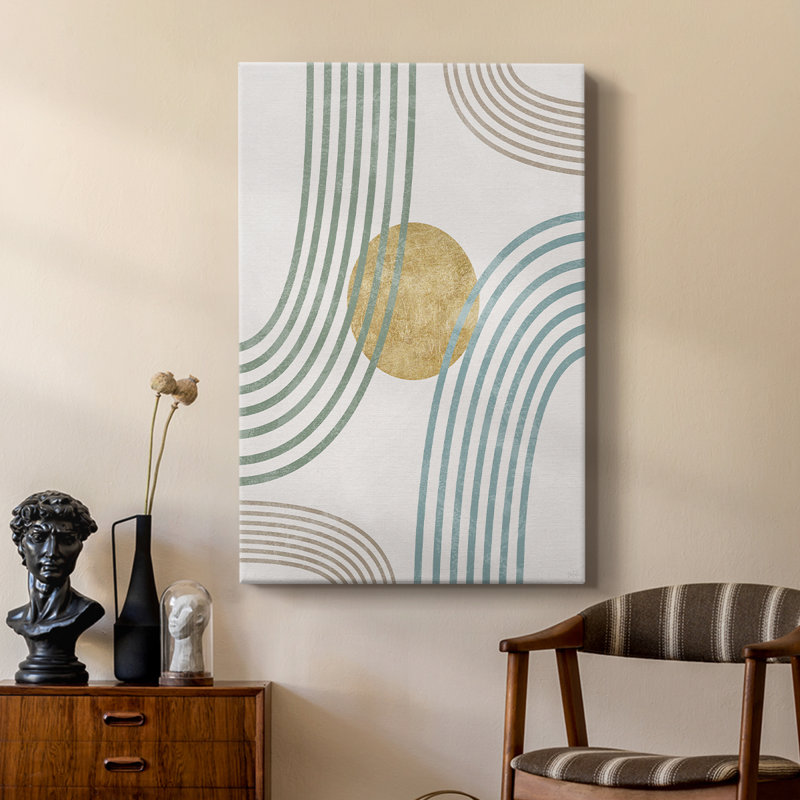Modern Flow -Custom Wrapped Gallery Cavas