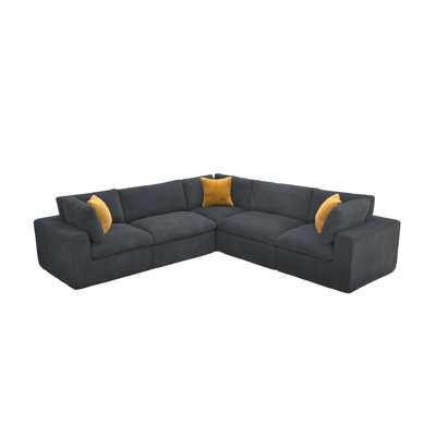 Matxvildore Full Compressed Modular Sectional