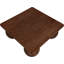 Table basse en placage de chêne Fitch-106912866