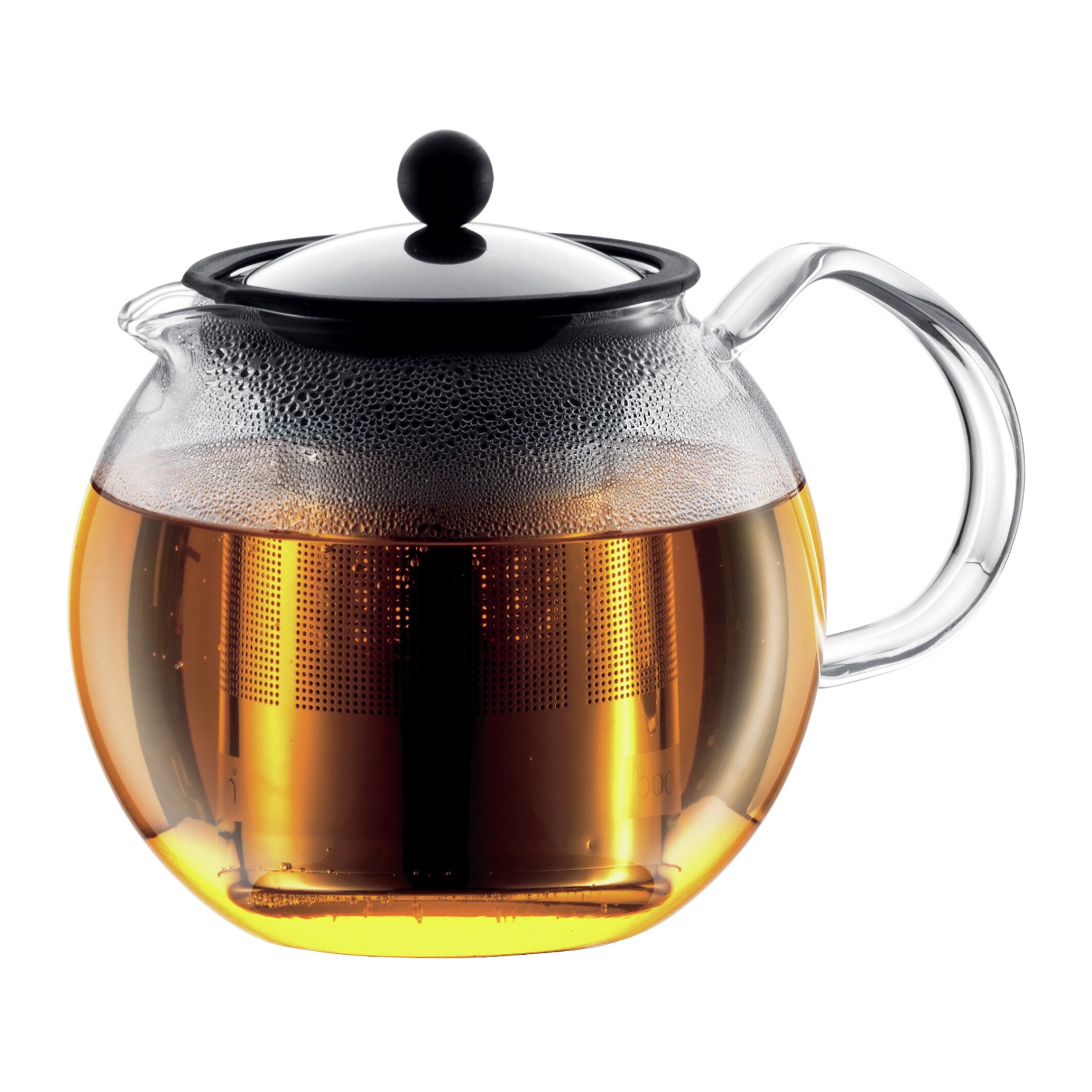 34oz Large Glass Teapot with Removable Infuser Stovetop Safe Tea Kettle Tea  Pot