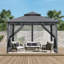 Patio en acier Les abris de jardin à toit souple-69907383-125938342