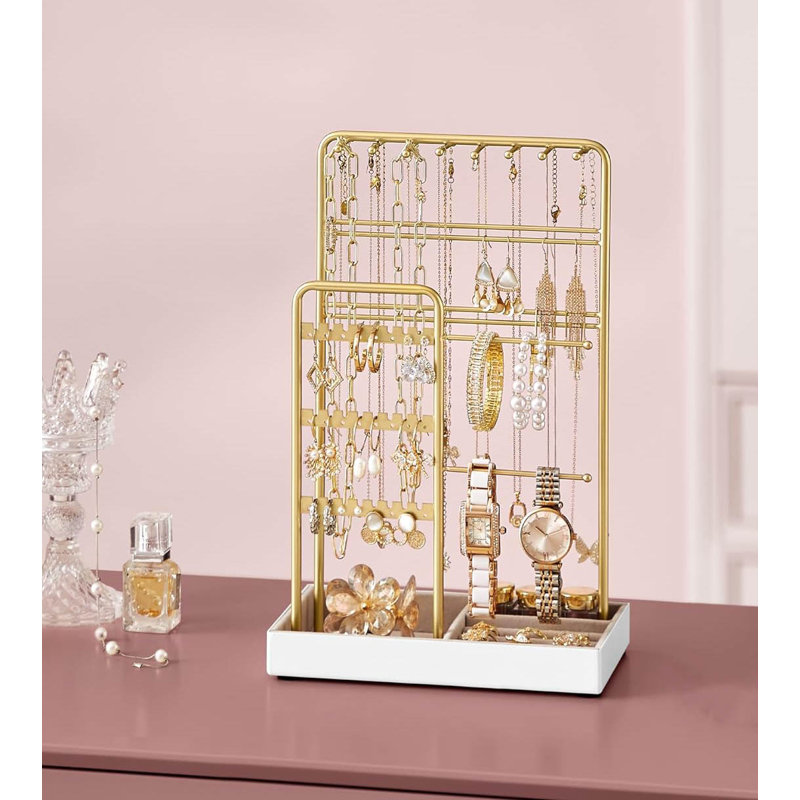 Jewellery Stand +, Gold