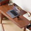 39.4"W Solid Wood Desk with Drawers-784331730-779681714