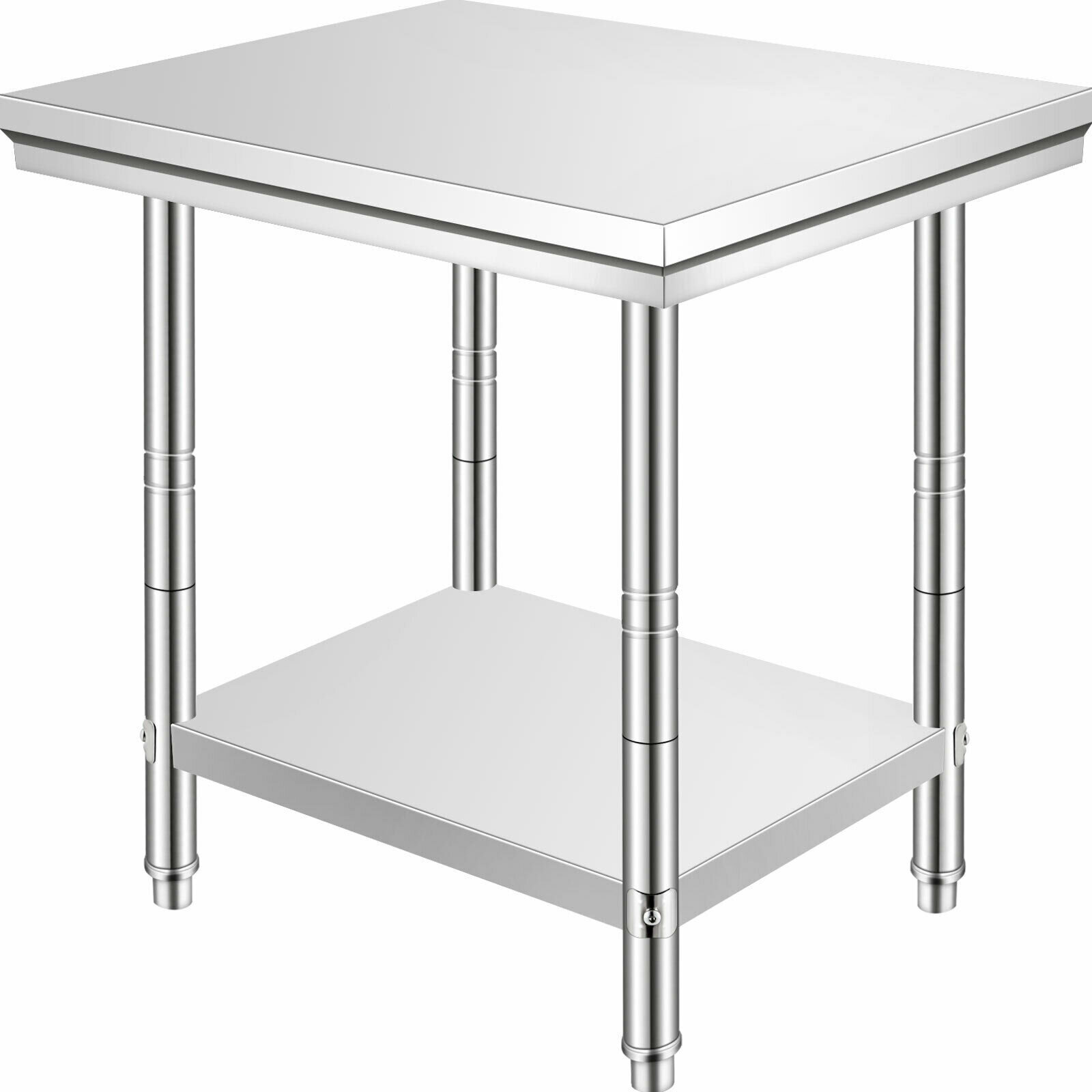 VEVOR Stainless Steel Equipment Grill Stand, 48 x 30 x 24 Inches