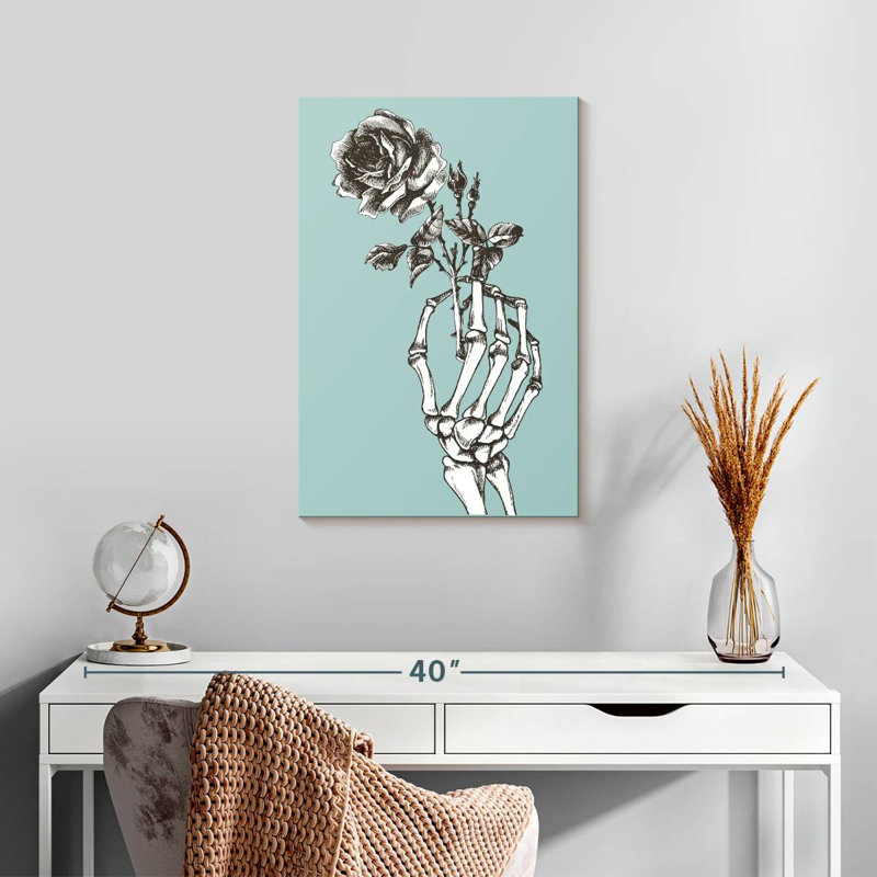 Hitzel Romantic Skeleton, 24" H x 16" W