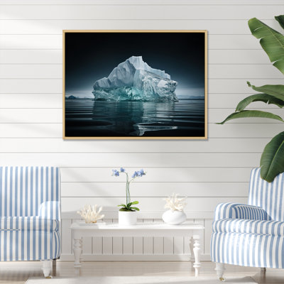 " Teal Iceberg Silent Resilience "
