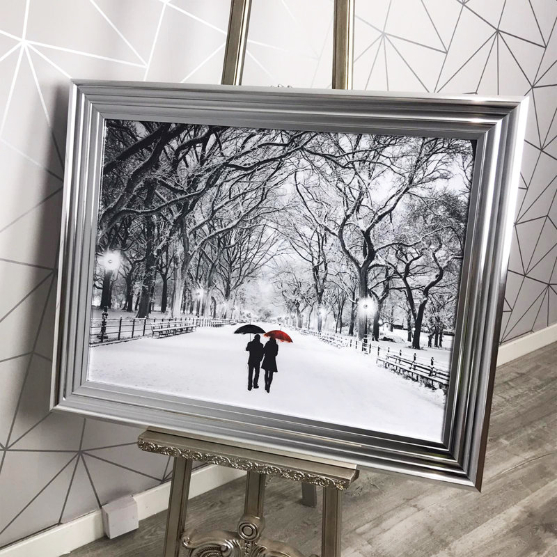 Winter Walk - Single Picture Frame Print