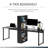 Belkys Metal Base Writing Desk-828050912