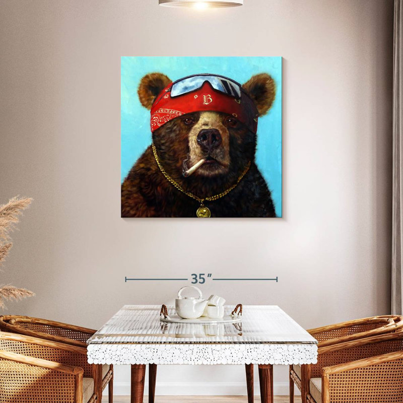 Ketti Half Baked, 36" H x 36" W