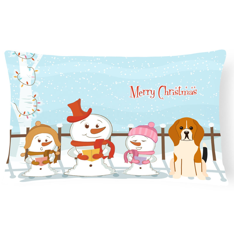 Coussin lombaire intérieur / extérieur Merry Christmas