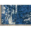 Tapis abstrait bleu / ivoire Haseltine-17988651