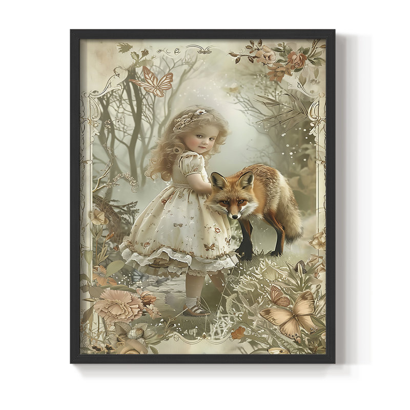 «WOMEN Series CDIV», reproduction encadrée - bois massif, H 11 po x l 9 po, Noir, noir, noir, noir