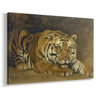 A Tiger-John Collier-Gallery Wrapped Canvas-1885