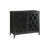 Black Finish Console Cabinet
