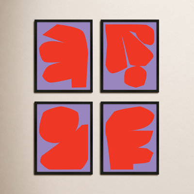 Akita "Module Minimalism" 4-Piece Print Set