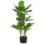 42 "plante artificielle avec pot de Daffenbachia