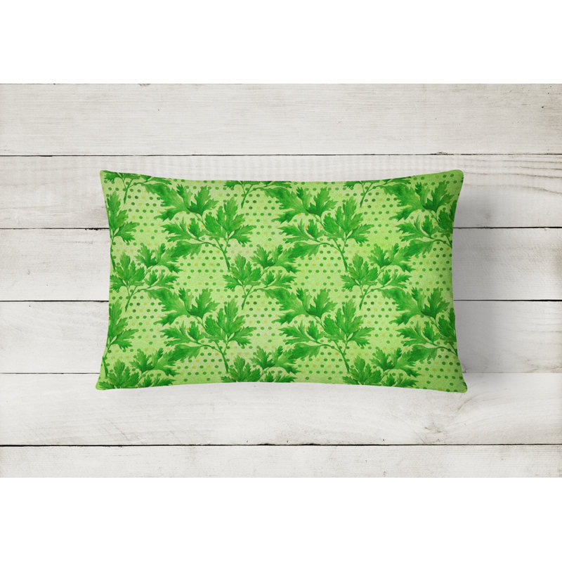 Coussin décoratif intérieur/extérieur aquarelle parsley 