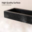 Porte-serviette à main anneau de serviette noir 10 pouces porte-serviettes mural noir mat moderne en acier inoxydable SUS304